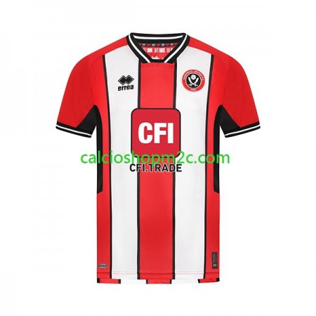 Sheffield United Maglia Prima 2023/2024 Manica Corta